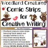Comic Strips for Creative Writing - Woodland Creatures