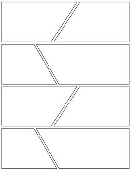Comic Strip Templates Cut and Stick by Made for the Classroom | TpT