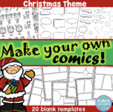 Comic Templates - Make your own Comic - Christmas Theme