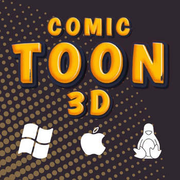Preview of Comic Toon 3d Font
