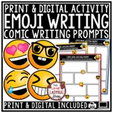 Creative Comics Emoji Writing Prompts 3rd 4th Grade Early 