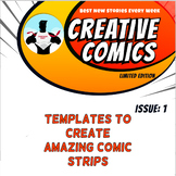 Comic templates: covers, panels and more