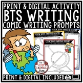 Back to School Creative Comics Writing Prompts 3rd 4th Gra