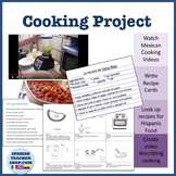 Comida Cooking Project Lesson