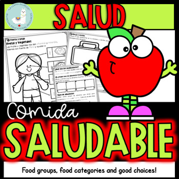 Preview of Comida Saludable!! Types and Food Categories!!