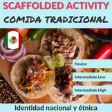 Comida tradicional - Scaffolded Cultural Activity: Identid