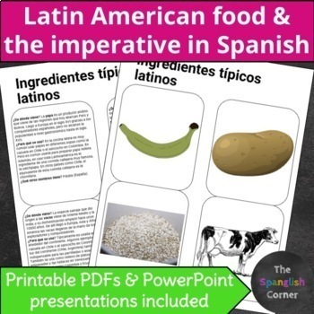 Preview of The imperative in Spanish: grammar, reading & vocabulary activities