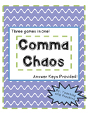 Comma Chaos: A Comma Game with Dice!