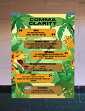 Comma Clarity Anchor Chart Jungle