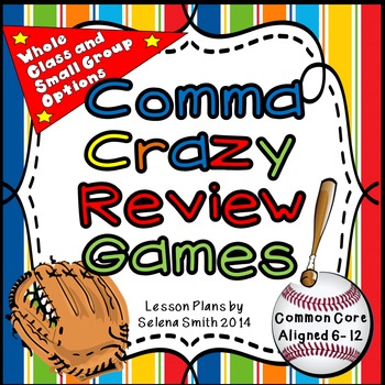 Comma Review Games