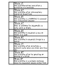 Comma Rules Foldable