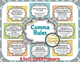 Comma Rules Posters