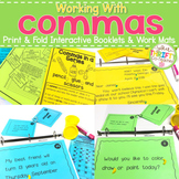 Comma Rules Print & Fold Interactive Booklets & Work Mats Bundle