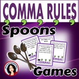 Comma Rules Spoons Game 3 Games Included