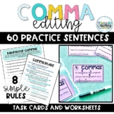 Comma Rules Worksheets 