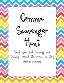Comma Scavenger Hunt