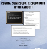 Comma, Semicolon, and Colon Unit with Kahoot!