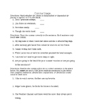 Comma Usage Worksheet