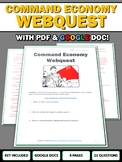 Command Economy - Webquest with Key (Google Docs Included)