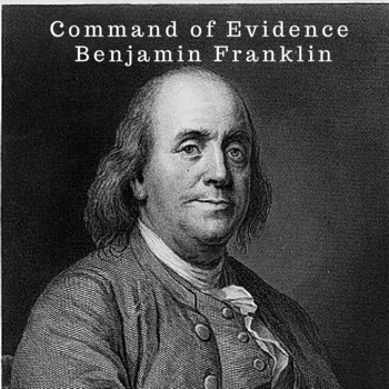 Preview of Command of Evidence Lesson using Benjamin Franklin's Autobiography