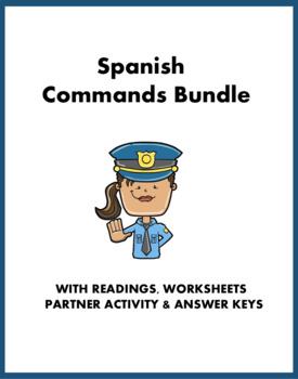 Preview of Spanish Commands Bundle: Mandatos y Imperativos: 5 Resources @30% 0ff!