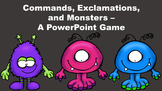 Commands, Exclamations, and Monsters - A PowerPoint Game
