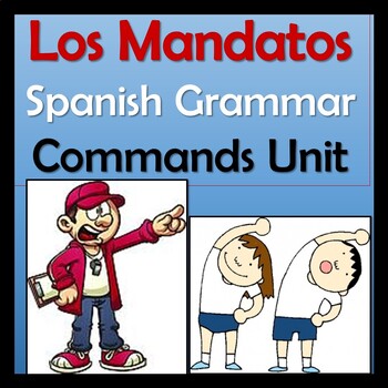 Preview of Commands Packet in Spanish/ Los Mandatos