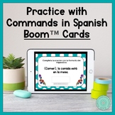 Commands in Spanish Boom™ Cards