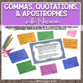 Commas, Apostrophes and Quotations with Macaroni