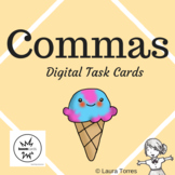 Commas Boom Cards - Distance Learning