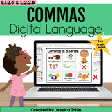 Commas Practice Digital, Commas in a Series  L.1.2.c, L.2.