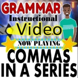 Commas Items in a Series Grammar Video Follow Notes Distan