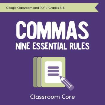 Preview of Commas: Nine Essential Rules