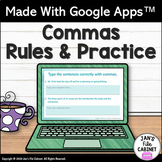Commas Rules Lesson and Practice Activities GRADES 5-8 Int