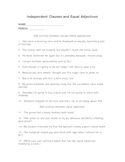 Commas Worksheet: Clauses and Equal Adjectives