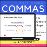 Commas in Addresses • Grammar for Google Slides w/ Google 