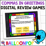 2nd Grade Commas in Greetings & Closings Digital Grammar R