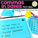Commas in a Date Work Mats