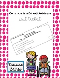 Commas in a Direct Address