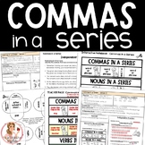 Commas in a Series Activities and Interactive Notebook Pag