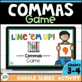 Commas in a Series - Addresses - Dates - Grammar Game Digi