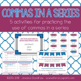 Commas in a Series  {Five Activities}