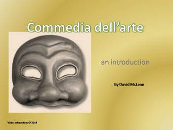 Preview of Commedia dell'arte - the drama series