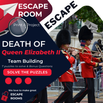 Preview of Commemorating Death of Queen Elizabeth II Escape Room