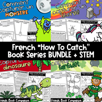Preview of Comment Capturer Book Series BUNDLE | French Read Aloud | French STEM
