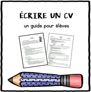 Preview of Comment écrire un CV / résumé