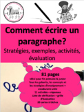 French: Comment écrire un paragraphe + Activités, 81 slides