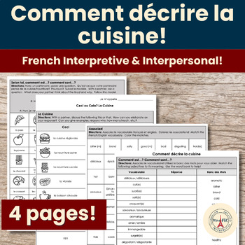 french food assignment