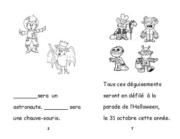 Comment seras-tu déguisé (2) by Primary Success in French Immersion