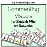Commenting Visuals for Children who are Nonverbal